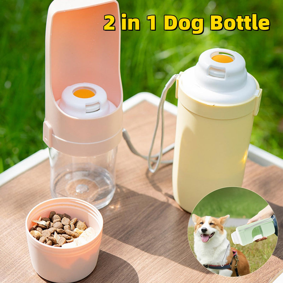 Travel Dog Water Bottle – Portable Pet Water Dispenser for Outdoor Use