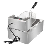 Stainless Steel Single Tank Electric Fryer