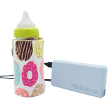 USB Baby Bottle Warmer – Portable Milk & Water Warmer for Travel and Strollers