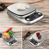 Digital Kitchen Food Scale – Stainless Steel Weight Scale for Cooking, Diet & Baking