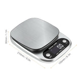 Digital Kitchen Food Scale – Stainless Steel Weight Scale for Cooking, Diet & Baking