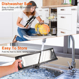 Stainless Steel Mandoline Slicer – Adjustable Vegetable & Fruit Cutter with 5 Blades