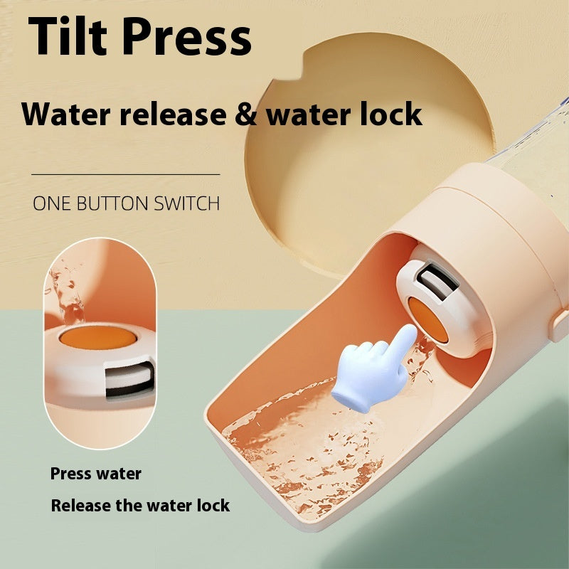 Travel Dog Water Bottle – Portable Pet Water Dispenser for Outdoor Use